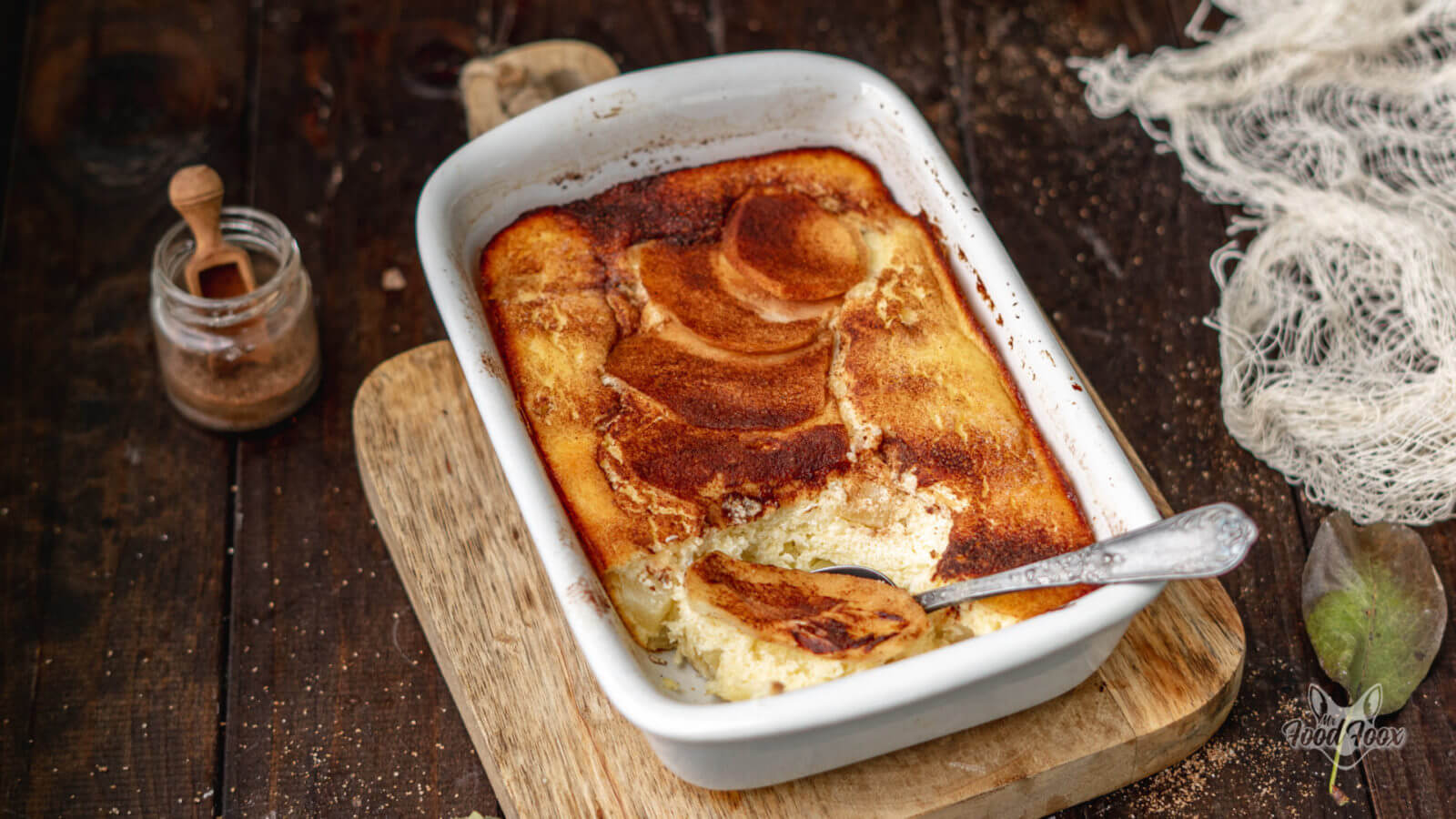 Low Carb Käsekuchen mit Mandarinen - kalorienarm &amp; ohne Boden