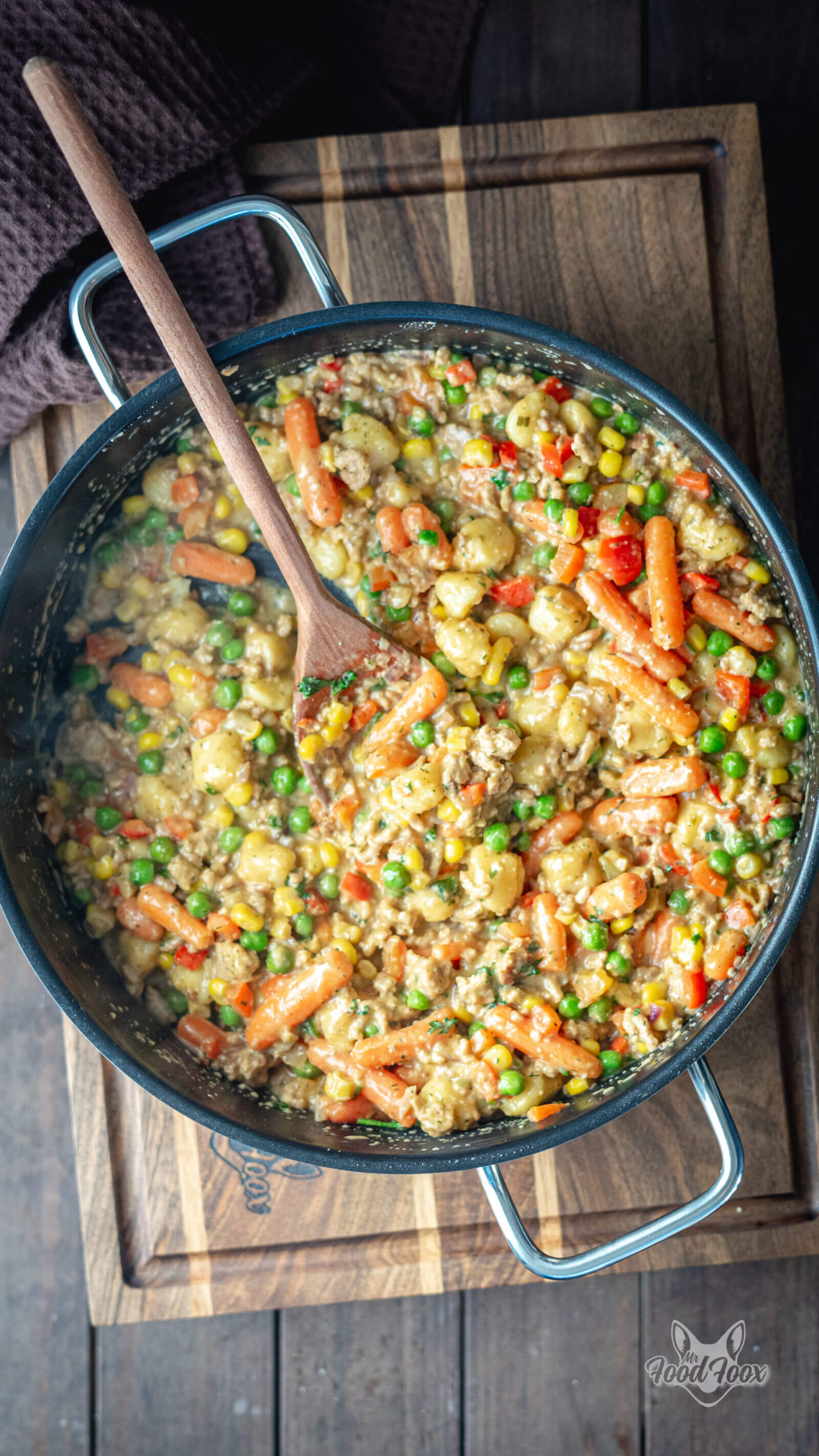 One Pot Gnocchi – leckerer Gnocchi Eintopf mit Gemüse One Pot Gnocchi – leckerer Gnocchi Eintopf mit Gemüse