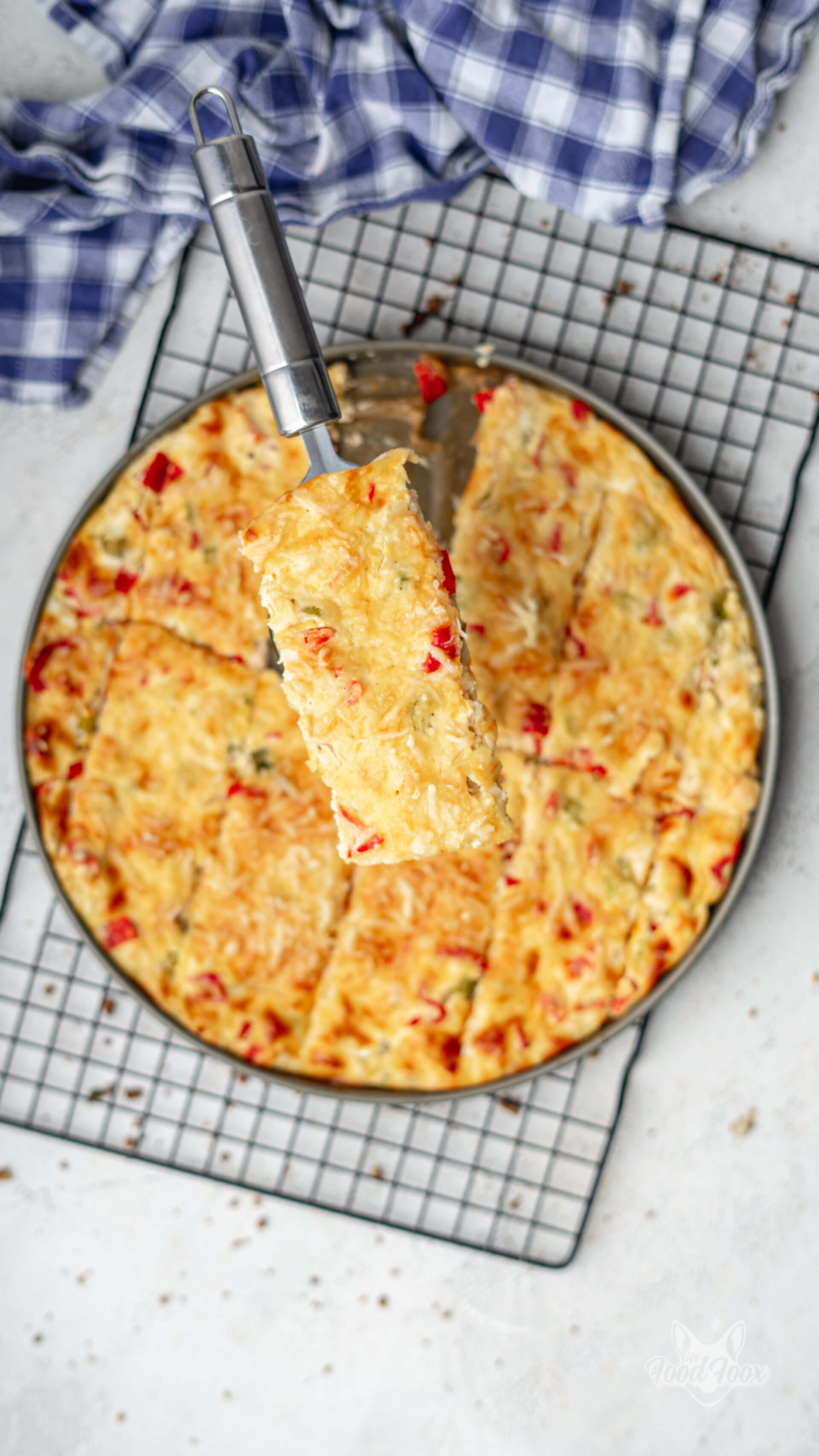 Low Carb Schüttelpizza - einfaches Rezept für die schnellste Pizza der Welt