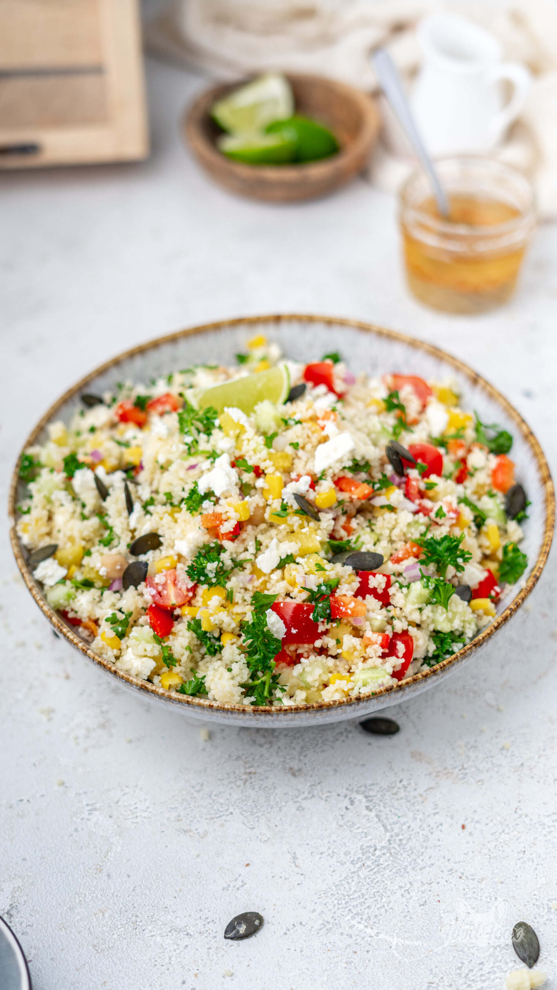 Couscous Salat Mit Hhnchen
