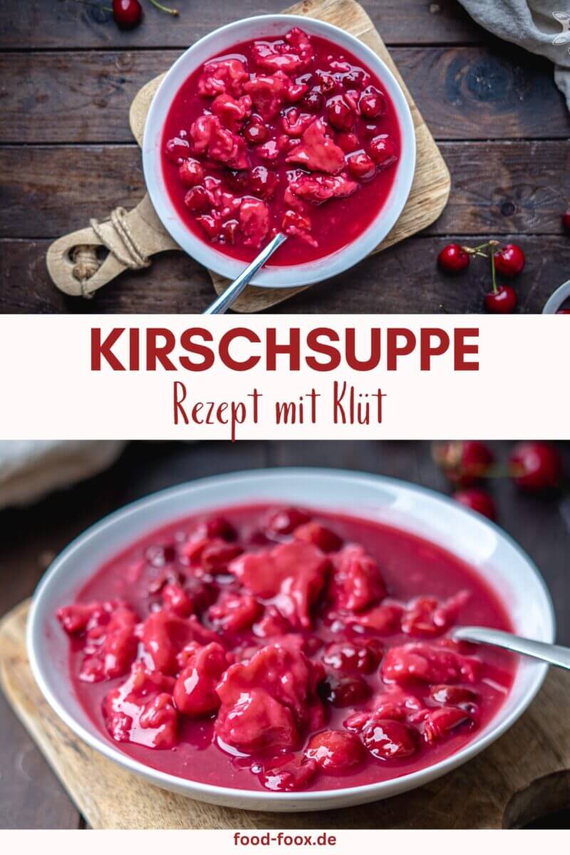 Collage für das Rezept "Kischsuppe mit Klüt" zum Teilen auf Pinterest